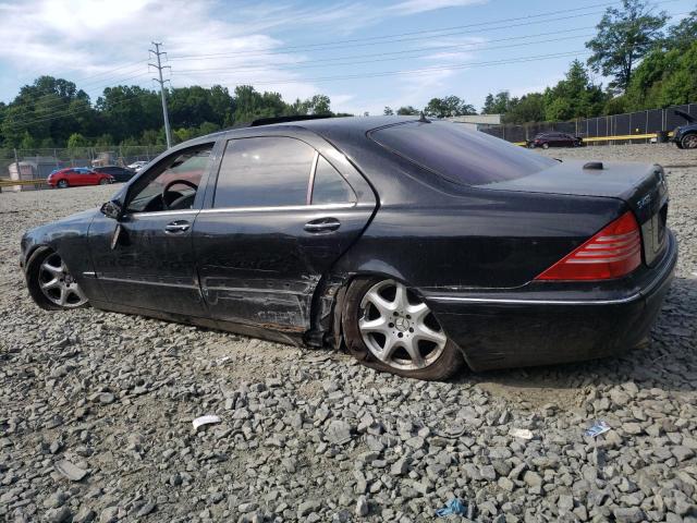 WDBNG83JX4A428287 - 2004 MERCEDES-BENZ S 430 4MATIC BLACK photo 2