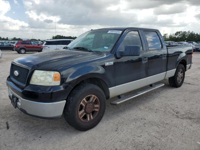 1FTRW12W46FA74167 - 2006 FORD F150 SUPERCREW BLACK photo 1