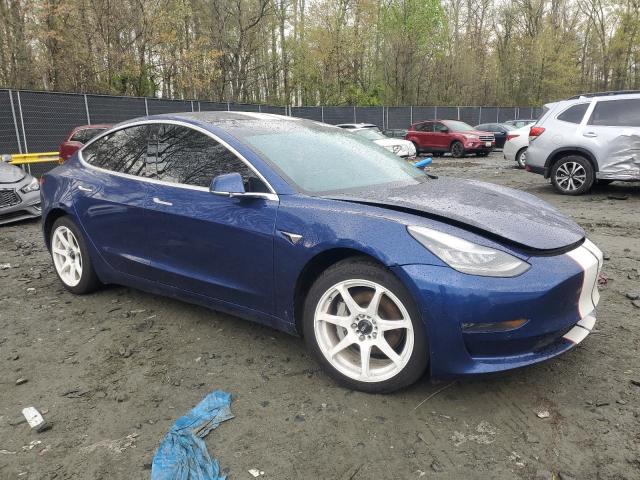 5YJ3E1EB2KF442460 - 2019 TESLA MODEL 3 Синій фото 4