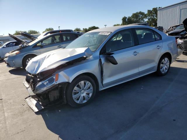 3VW2K7AJ3DM214452 - 2013 VOLKSWAGEN JETTA BASE 银色 照片 1