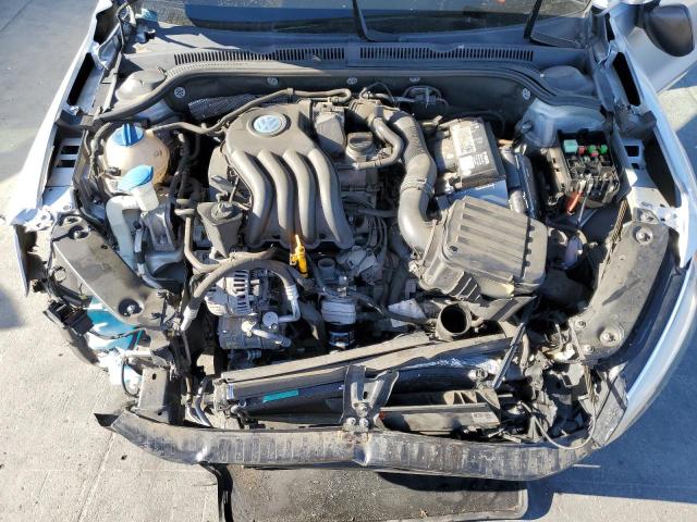 3VW2K7AJ3DM214452 - 2013 VOLKSWAGEN JETTA BASE 银色 照片 11