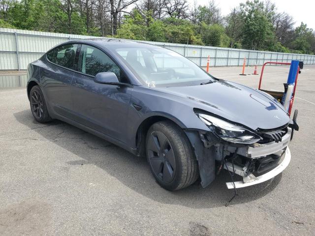 5YJ3E1EA7PF505003 - 2023 TESLA MODEL 3 GRAY photo 4