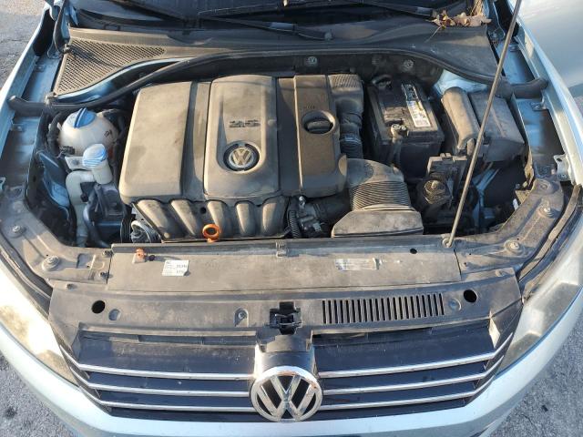 1VWAH7A32CC099547 - 2012 VOLKSWAGEN PASSAT S BLUE photo 11