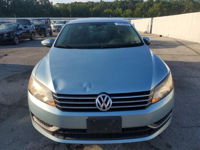 1VWAH7A32CC099547 - 2012 VOLKSWAGEN PASSAT S BLUE photo 5
