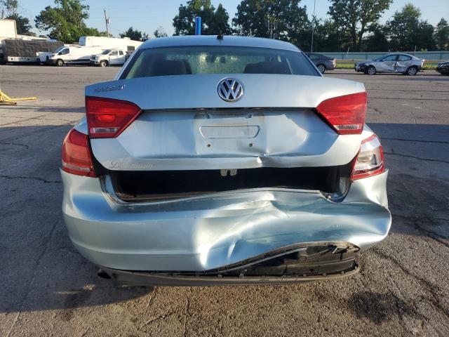 1VWAH7A32CC099547 - 2012 VOLKSWAGEN PASSAT S BLUE photo 6