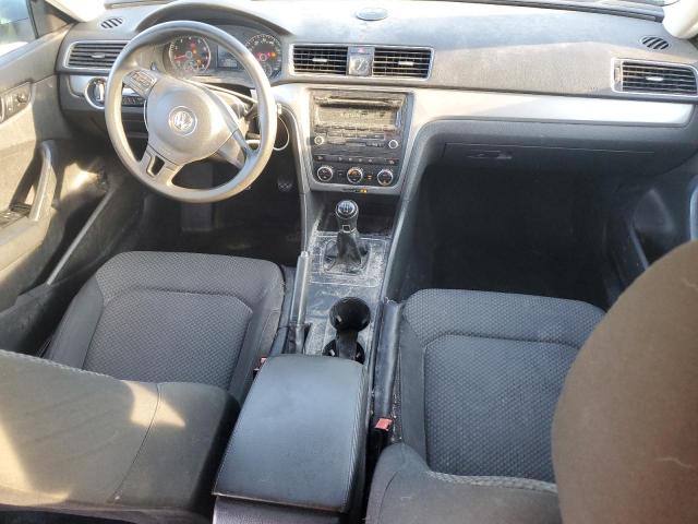 1VWAH7A32CC099547 - 2012 VOLKSWAGEN PASSAT S BLUE photo 8