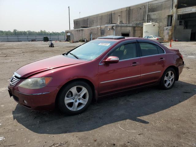 JH4KB165X5C021177 - 2005 ACURA RL RED photo 1