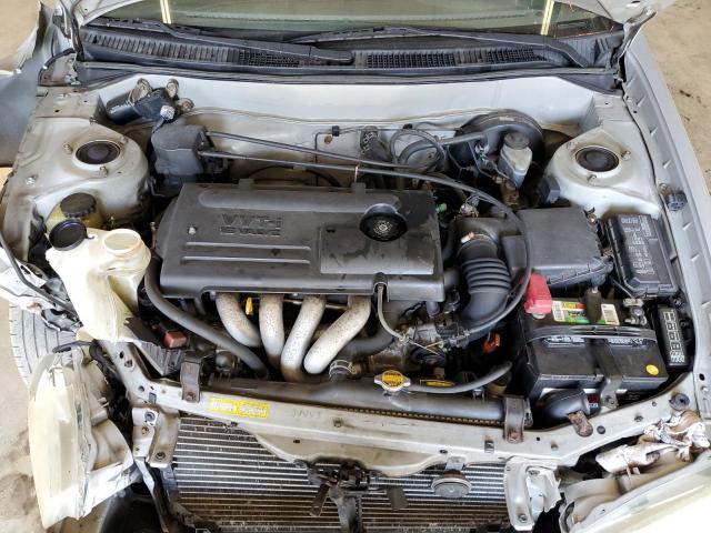 2T1BR12E72C525918 - 2002 TOYOTA COROLLA CE SILVER photo 11