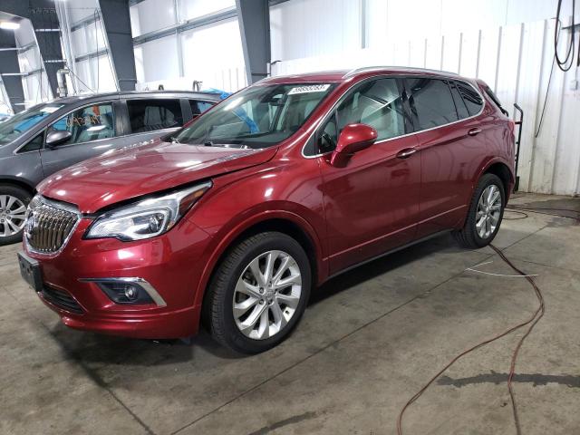 LRBFXESX0HD027361 - 2017 BUICK ENVISION PREMIUM RED photo 1