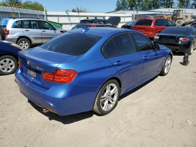 WBA3B9G59ENR90876 - 2014 BMW 335 XI BLUE photo 3