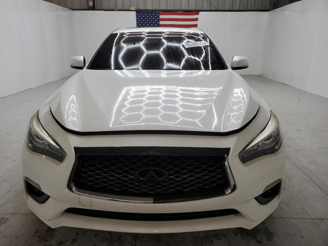 JN1EV7AP7JM351500 - 2018 INFINITI Q50 LUXE WHITE photo 5