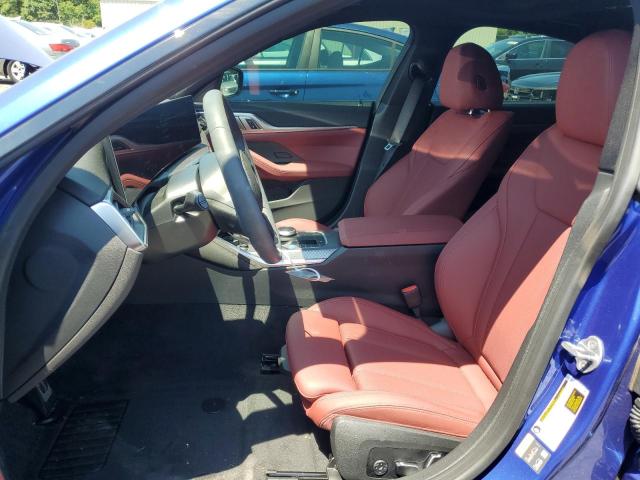 WBY83FB0XRFS80867 - 2024 BMW I4 XDRIVE 40 BLUE photo 7