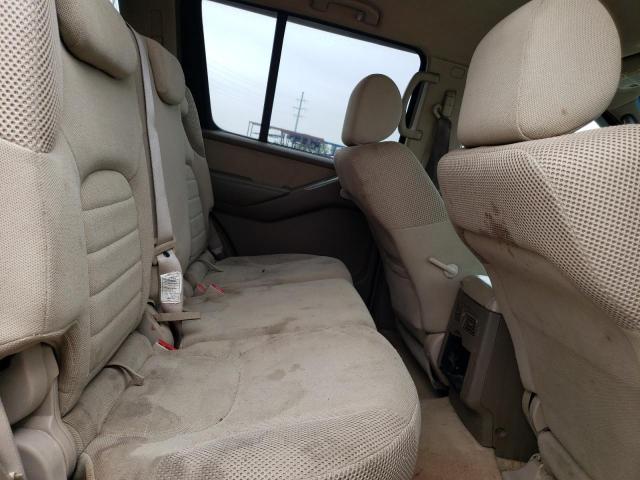 5N1AR18U06C607283 - 2006 NISSAN PATHFINDER LE WHITE photo 11
