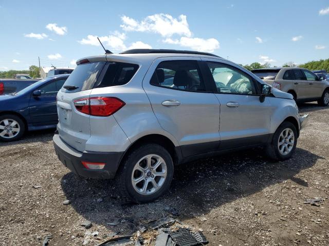 MAJ6S3GL7KC302673 - 2019 FORD ECOSPORT SE Srebrny zdjęcie 3
