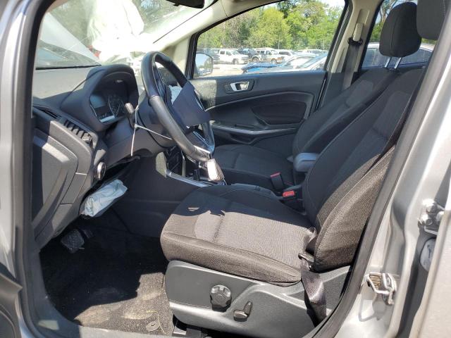 MAJ6S3GL7KC302673 - 2019 FORD ECOSPORT SE Srebrny zdjęcie 7