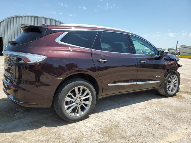 5GAEVCKW4PJ149303 - 2023 BUICK ENCLAVE AVENIR 勃艮第红 照片 3