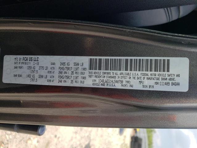 1C4BJWEG1HL540790 - 2017 JEEP WRANGLER U SAHARA GRAY photo 13