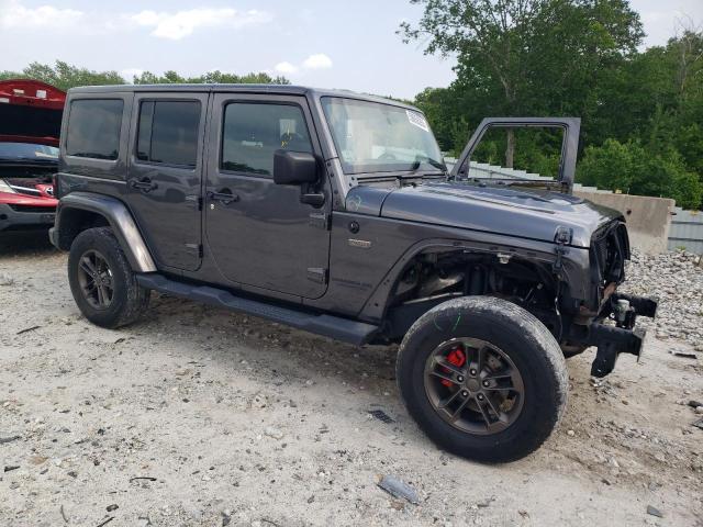 1C4BJWEG1HL540790 - 2017 JEEP WRANGLER U SAHARA GRAY photo 4