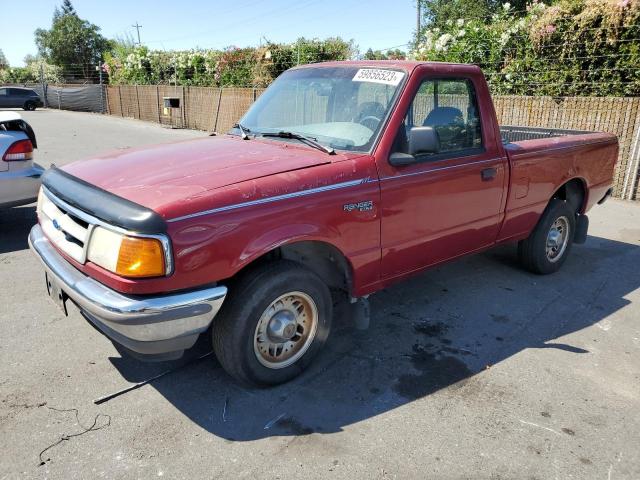 1FTCR10A4SPA26399 - 1995 FORD RANGER RED photo 1