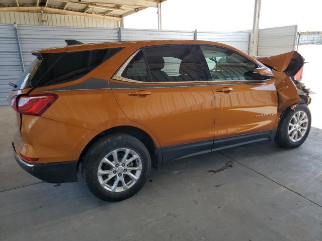 2GNAXJEV9J6131194 - 2018 CHEVROLET EQUINOX LT ORANGE photo 3