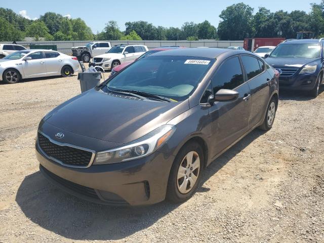 3KPFK4A77HE123465 - 2017 KIA FORTE LX BROWN photo 1