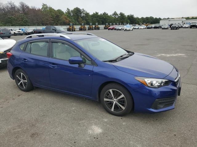 4S3GTAV68N3728096 - 2022 SUBARU IMPREZA PREMIUM BLUE photo 4