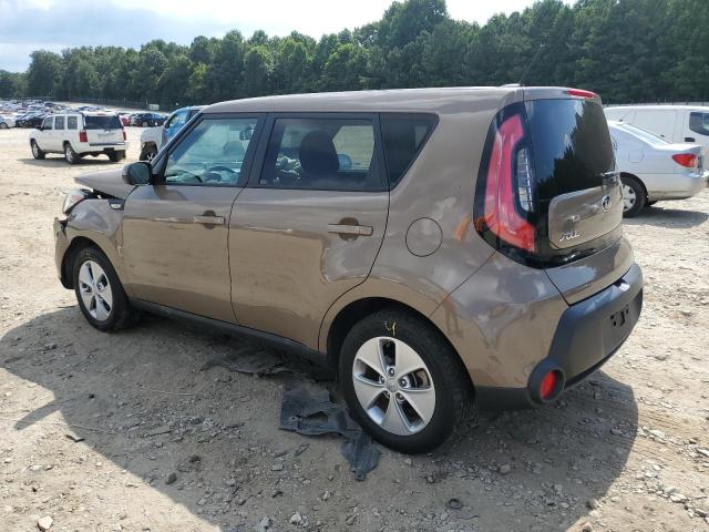 KNDJN2A25E7102832 - 2014 KIA SOUL BROWN photo 2