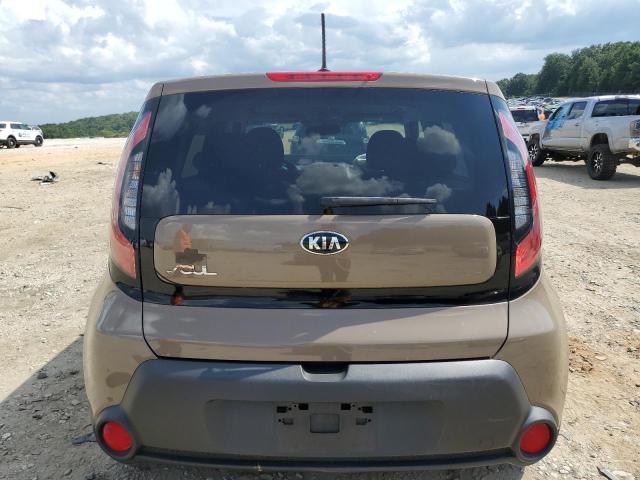 KNDJN2A25E7102832 - 2014 KIA SOUL BROWN photo 6