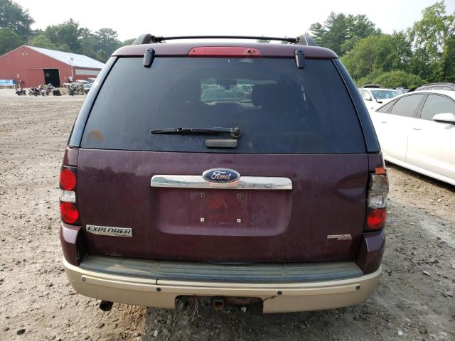 1FMEU74E66UA96481 - 2006 FORD EXPLORER EDDIE BAUER MAROON photo 6