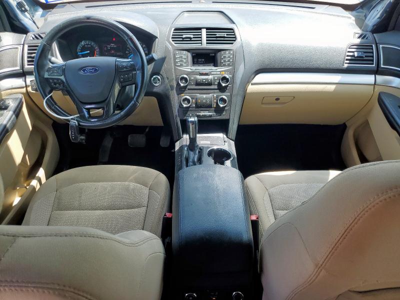 1FM5K7D84HGD13026 - 2017 FORD EXPLORER XLT BLUE photo 8