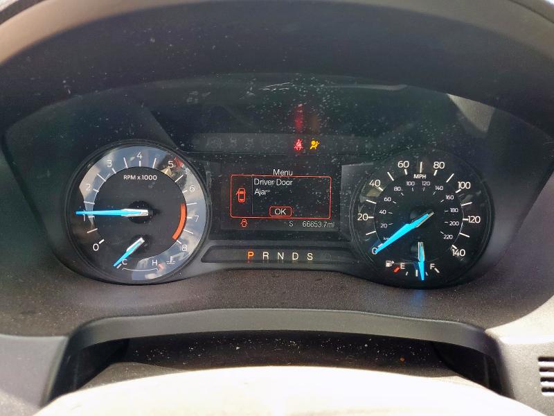 1FM5K7D84HGD13026 - 2017 FORD EXPLORER XLT BLUE photo 9