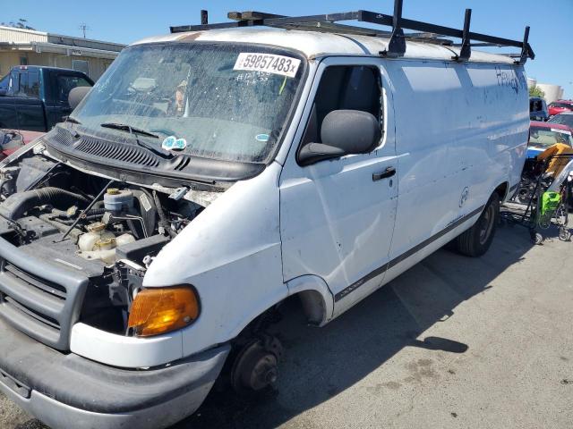 2B7HB11Y61K513051 - 2001 DODGE RAM VAN B1500 WHITE photo 1