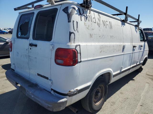 2B7HB11Y61K513051 - 2001 DODGE RAM VAN B1500 WHITE photo 3