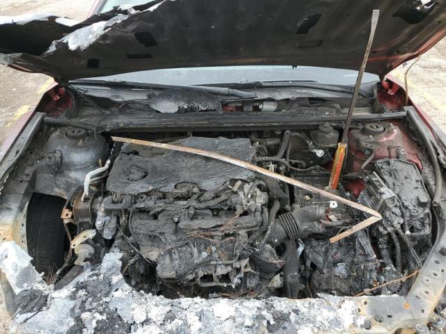 4T1T11AK0RU248766 - 2024 TOYOTA CAMRY SE NIGHT SHADE RED photo 11