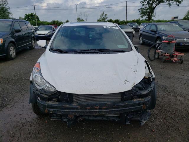 KMHDH6AE7DU008808 - 2013 HYUNDAI ELANTRA CO GS WHITE photo 5