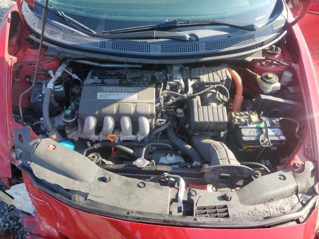 JHMZF1C69BS008311 - 2011 HONDA CR-Z EX წითელი ფოტო 11