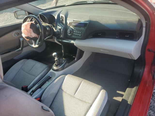 JHMZF1C69BS008311 - 2011 HONDA CR-Z EX წითელი ფოტო 8