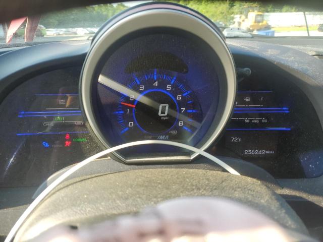 JHMZF1C69BS008311 - 2011 HONDA CR-Z EX წითელი ფოტო 9