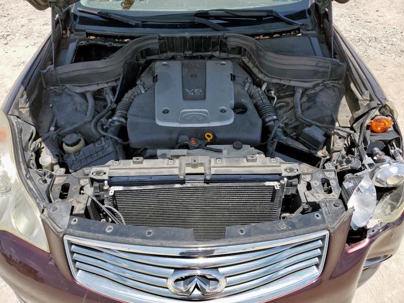 JN1AJ0HRXBM852150 - 2011 INFINITI EX35 BASE MAROON photo 12