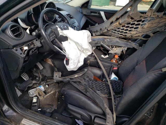 JM1BL1L39D1791141 - 2013 MAZDA SPEED 3 Қара фото 7