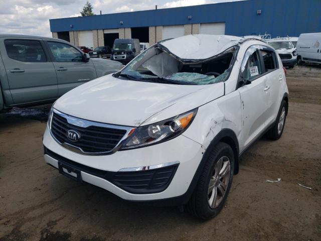 KNDPB3A29D7483396 - 2013 KIA SPORTAGE BASE WHITE photo 1