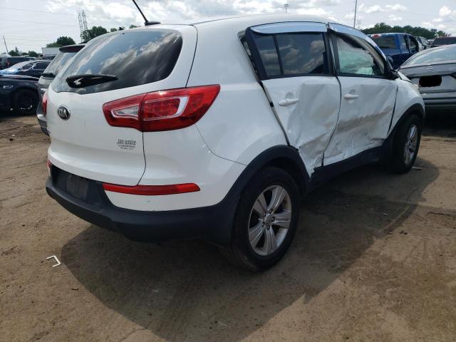 KNDPB3A29D7483396 - 2013 KIA SPORTAGE BASE WHITE photo 3