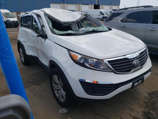 KNDPB3A29D7483396 - 2013 KIA SPORTAGE BASE WHITE photo 4