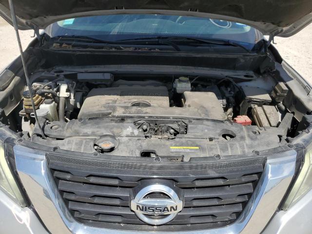 5N1DR2MN0HC634729 - 2017 NISSAN PATHFINDER S SILVER photo 11