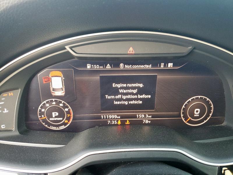 WA1VAAF78HD016622 - 2017 AUDI Q7 PRESTIGE BLACK photo 9