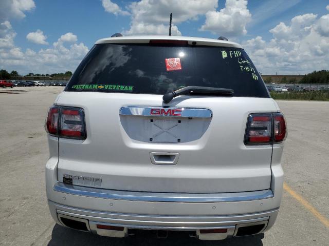 1GKKRTKD8GJ127720 - 2016 GMC ACADIA DENALI WHITE photo 6