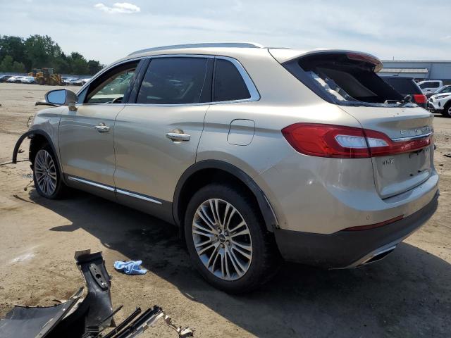 2LMPJ8LR6HBL19773 - 2017 LINCOLN MKX RESERVE أسمر صورة 2