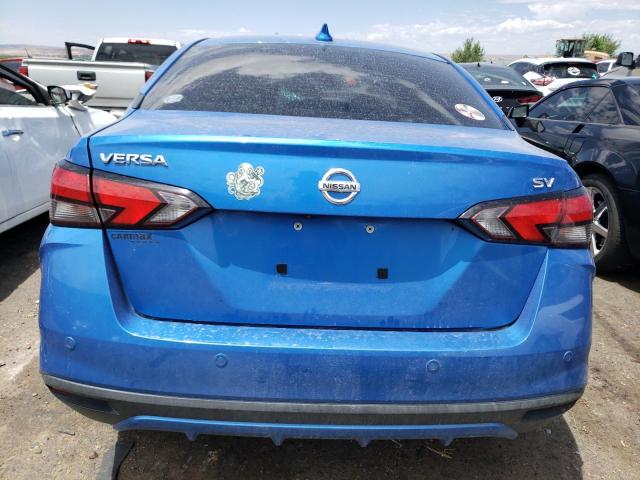 3N1CN8EV6LL801771 - 2020 NISSAN VERSA SV BLUE photo 6