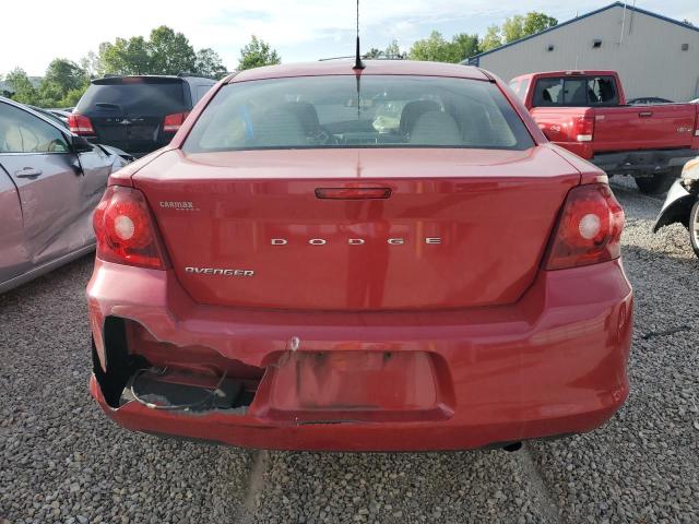 1B3BD1FB5BN509309 - 2011 DODGE AVENGER MAINSTREET RED photo 6