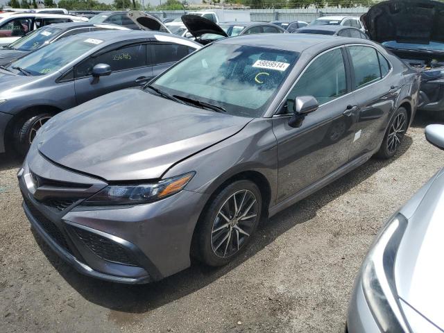 4T1G11AK0RU912565 - 2024 TOYOTA CAMRY SE NIGHT SHADE GRAY photo 1